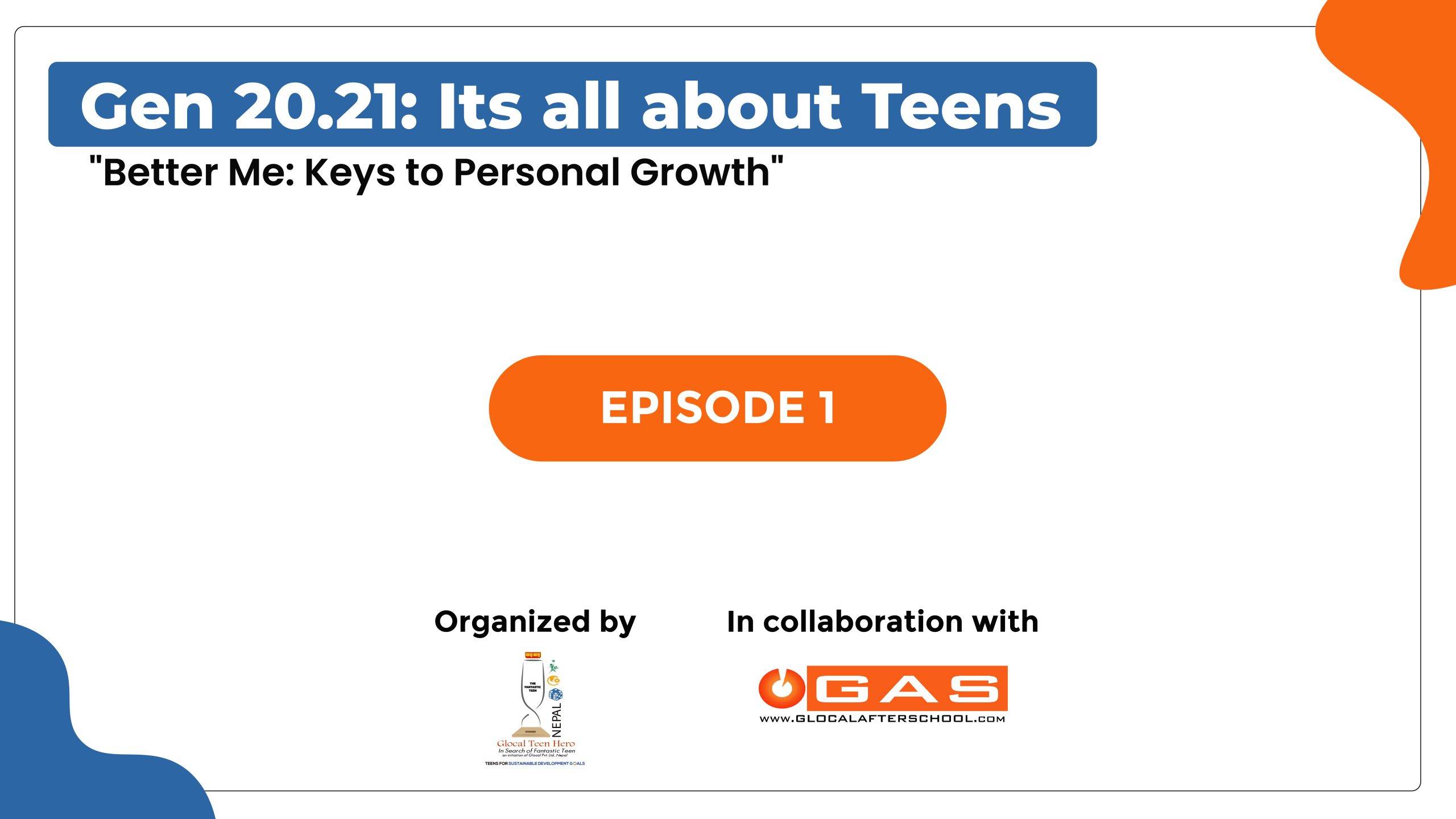 Gen 20.21- It’s All about Teens